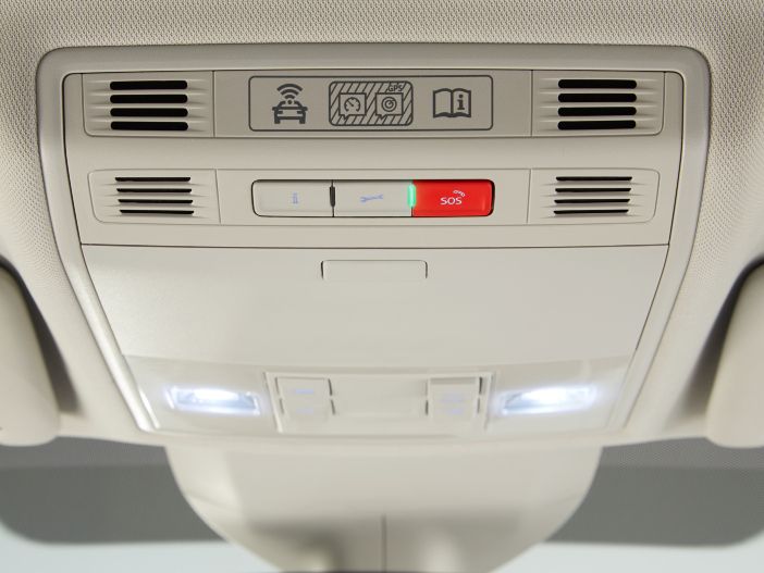 Auto Leasing - Bei Bedarf per Tastendruck Hilfestellung anfordern: Skoda Care Connect