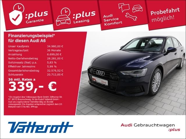 Audi A6 50 TFSIe quattro design Navi LED Kamera Memory - Bild 1