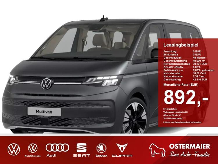 Volkswagen T7 Multivan Life Motor: 2.0 l TSI OPF Ge