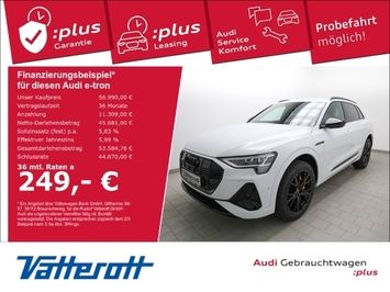 Audi e-tron 55 S line black edition AVILOO 98% TechSel. Matrix