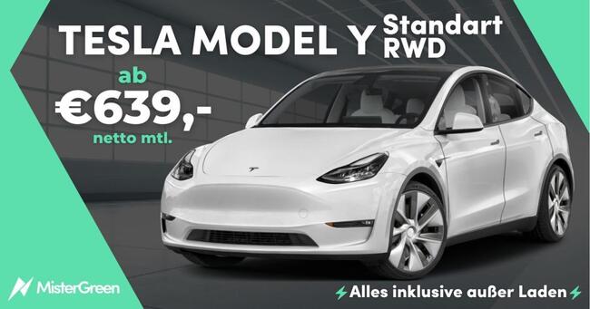 Tesla Model Y ⎸ All-Inklusive Sonderaktion ⎸ 0,25% Versteuerung - Bild 1