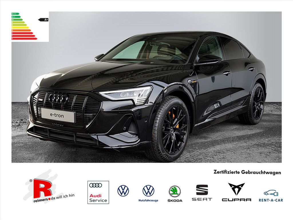 Audi e-tron Sportback 55 quattro S-line Black Edition