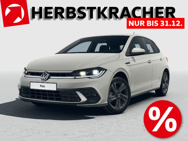 Volkswagen Polo R-Line 1,0 TSI OPF (95 PS) 5-Gang *IQ-LIGHT*KLIMA*Mit WARTUNG - Bild 1