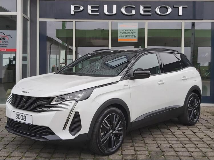 Peugeot 3008 Hybrid 225e EAT8 GT Black-Pack Sofort !