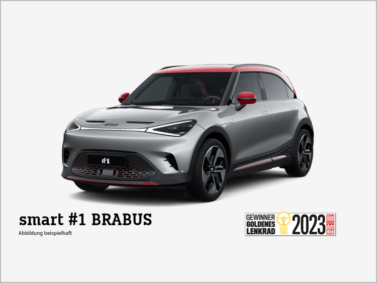 SMART #1 BRABUS ⚡ Wartung & Verschleiß inkl.*❗️(Allrad/Ambient/Head-up/Soundsystem/Pano/LED+)