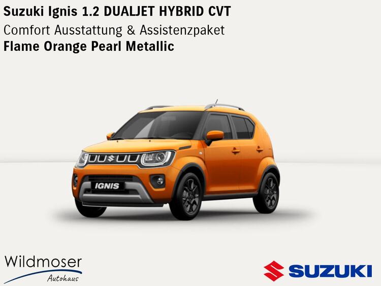 Suzuki Ignis ❤️ 1.2 DUALJET HYBRID CVT ⏱ 5 Monate Lieferzeit ✔️ Comfort Ausstattung & Assistenzpaket