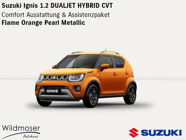 Suzuki Ignis ❤️ 1.2 DUALJET HYBRID CVT ⏱ 5 Monate Lieferzeit ✔️ Comfort Ausstattung & Assistenzpaket - Bild 1