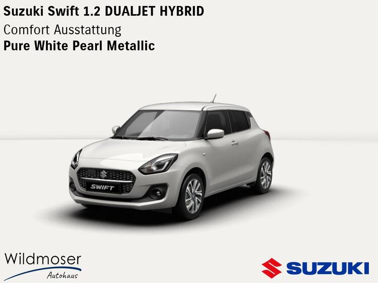 Suzuki Swift ❤️ 1.2 DUALJET HYBRID ⏱ 4 Monate Lieferzeit ✔️ Comfort Ausstattung