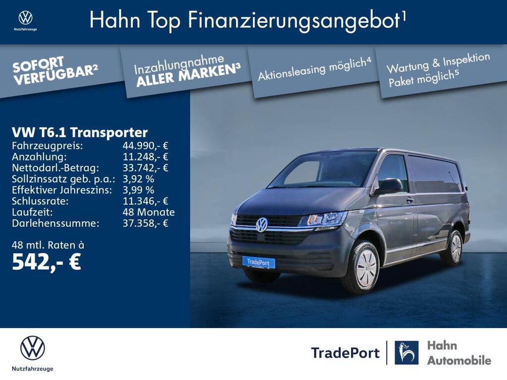 Volkswagen T6.1 Transporter 2,0TDI 110KW DSG KLIMA HECKFLÜGEL