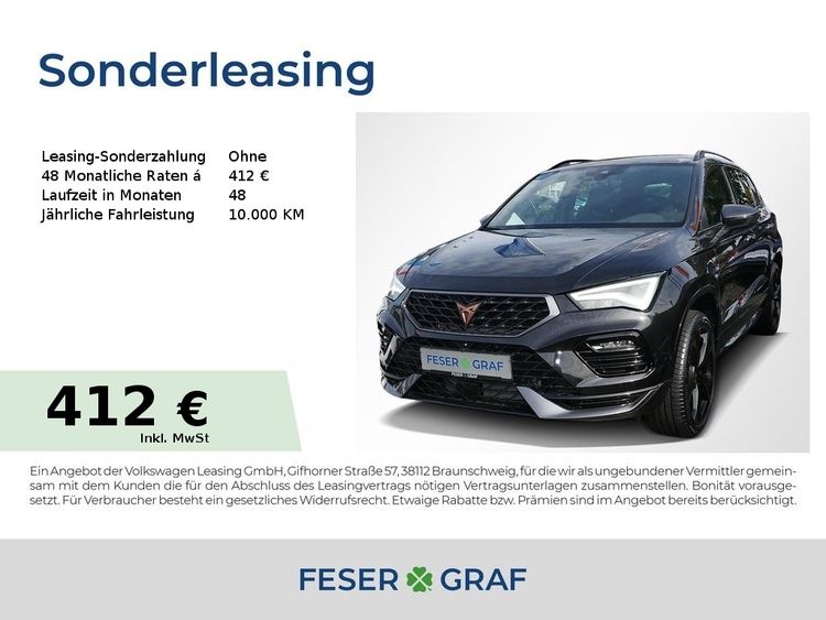 Cupra Ateca 2.0 TSI DSG 4D Fahrass elektr Heckkl