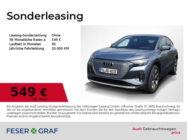 Audi Q4 e-tron Q4 Sportback e-tron 50 quattro Matrix - Bild 1