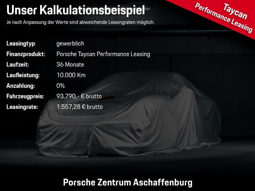 Porsche Taycan für 1.557,28 € brutto leasen