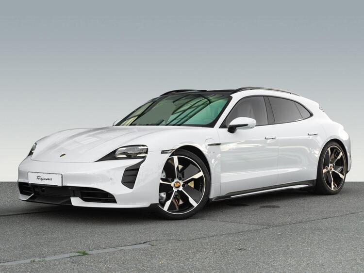 Porsche Taycan Turbo Sport Turismo, Hinterachslenkung, Beifahrerdisplay, Head-Up Display, LED-Matrix
