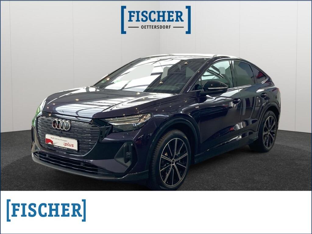 Audi e-tron Q4 Sportback Sline AHK*MatrixLED*3-Zonen-Klima*Wärmepumpe*HUD-sofort verfügbar!