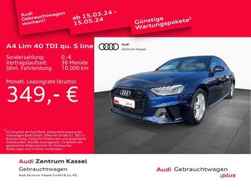 Audi A4 Limousine 40 TDI qu. S line LED virtual Co.