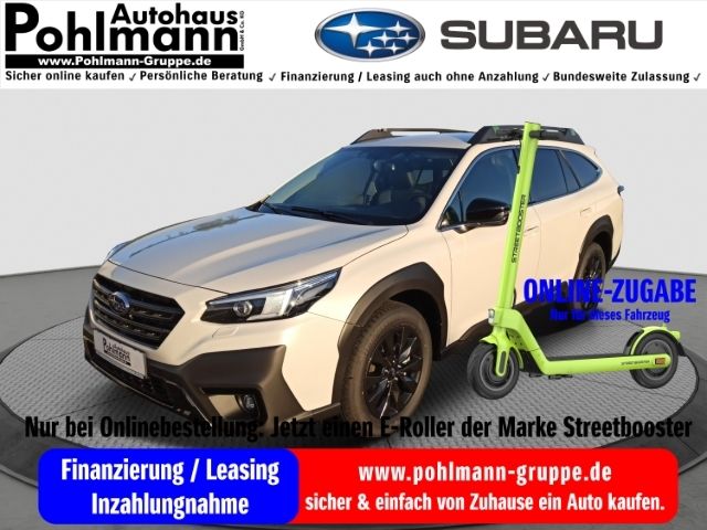 Subaru Outback 2.5i Exclusiv Cross Allrad Navi Leder LED Dyn. Kurvenlicht Scheinwerferreg.