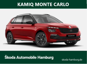 Skoda Kamiq Monte Carlo 1,0 TSI 85 kW 7-Gang automat.