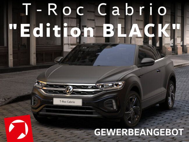 Volkswagen T-Roc Cabriolet R-Line Edition Black PLUS 1.5 TSI OPF DSG *LEDER*AHK*WINTERRÄDER*STANDHEIZUNG*BEATS*Gewerb - Bild 1
