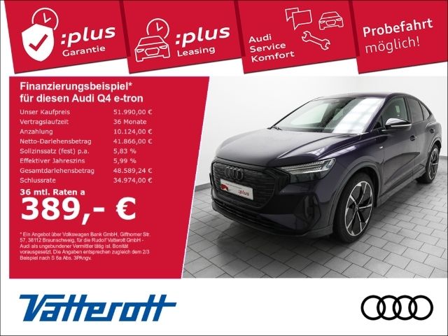 Audi Q4 e-tron e-tron Sportback 45 quattro S line SONOS Matrix AHK - Bild 1