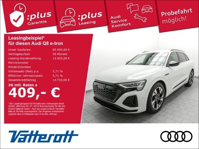 Audi Q8 e-tron S line 50 HUD ACC Matrix CarPlay - Bild 1