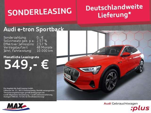 Audi e-tron Sportback 55 ADVANCED +LED+NAVI+LUFT+HUD+ - Bild 1