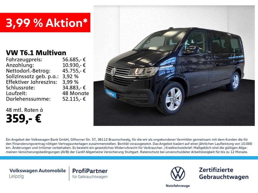 Volkswagen T6 Multivan 4Motion Comfortl. *Standhzg*AHK*Navi*