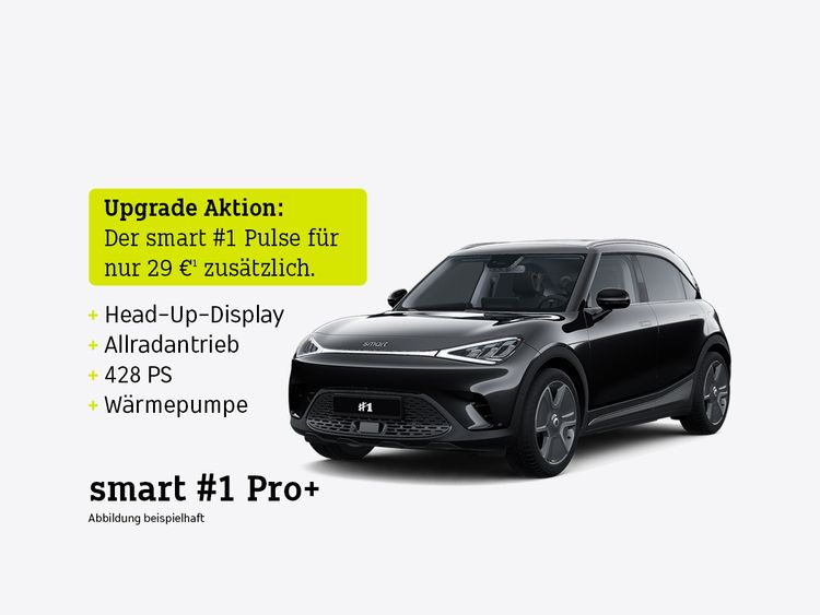 SMART #1 Pro+ ⚡ Wartung & Verschleiß inkl.* ❗️ (Pano/Navi/LED/360°/19Zoll) Kurzfristig verfügbar!