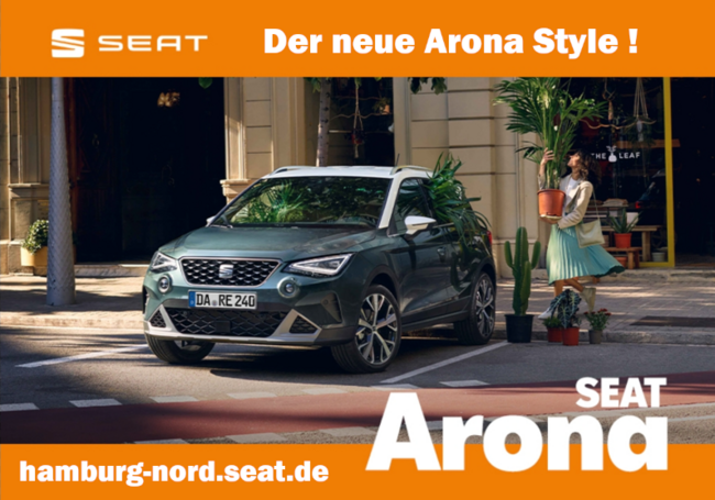 Seat Arona Style Edition *Loyalisierungsbonus* 1.0 TSI 85kW (115 PS) 6-Gang - Bild 1