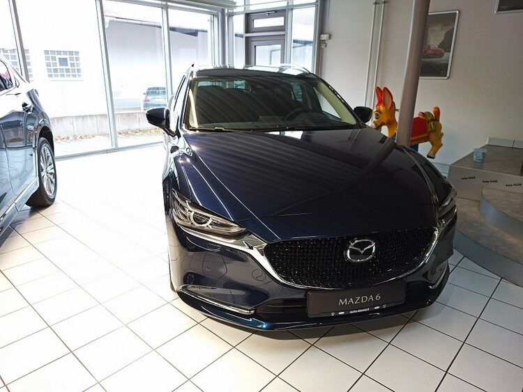 Mazda 6 Exclusive-Line 165ps 6-Gang Schalter Matrix-LED 360° Kamera Klimaautomatik Induktives Laden