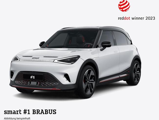 SMART #1 BRABUS ⚡ Wartung & Verschleiß inkl.*❗️(Allrad/Ambient/Head-up/Soundsystem/Pano/LED+) - Bild 1