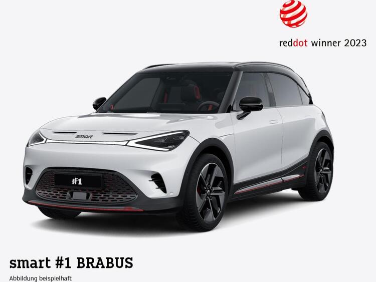 SMART #1 BRABUS ⚡ Wartung & Verschleiß inkl.*❗️(Allrad/Ambient/Head-up/Soundsystem/Pano/LED+)