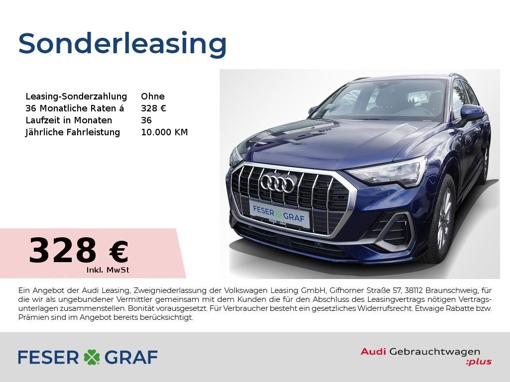 Audi Q3 für 328,00 € brutto leasen