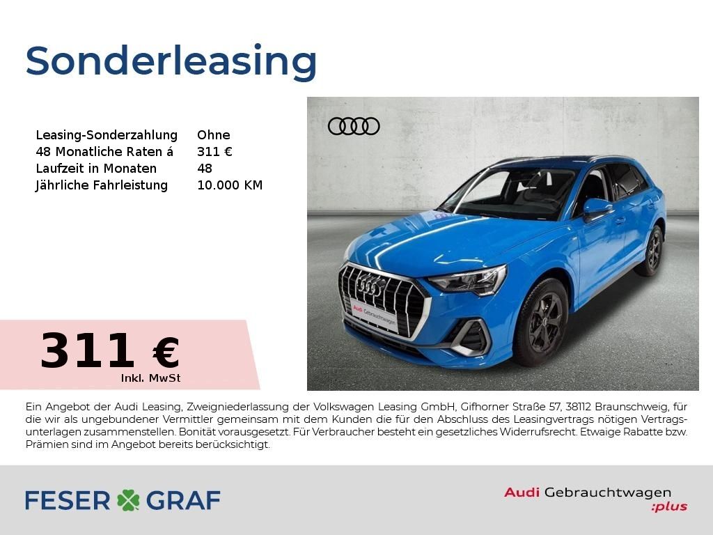 Audi Q3 für 311,00 € brutto leasen