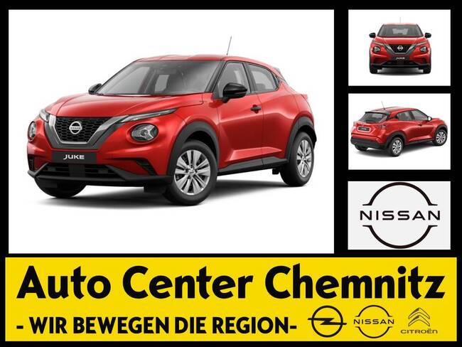 Nissan Juke Acenta 1,0 DIG-T 6 MT Sitzheizung, Spurhalter - Bild 1