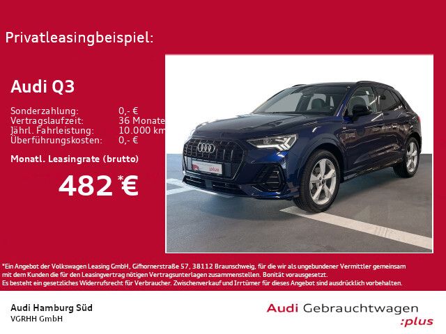 Audi Q3 35 TFSI S tronic 2xS LINE/NAVI/LED/LM19/OPTIK