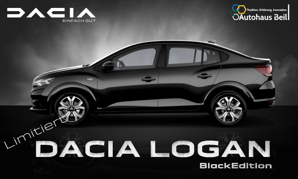 Dacia Logan Black Edition TCe 90 CVT ⚡SONDEREDITION⚡❗BEGRENZT❗ gewerbliche Kunden