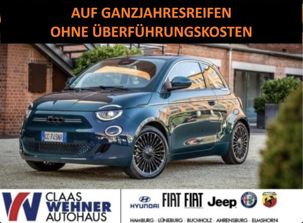 Fiat 500e OHNE Überführungskosten*Großer Akku 42 kWh*WinterPaket*GANZJAHRESREIFEN*