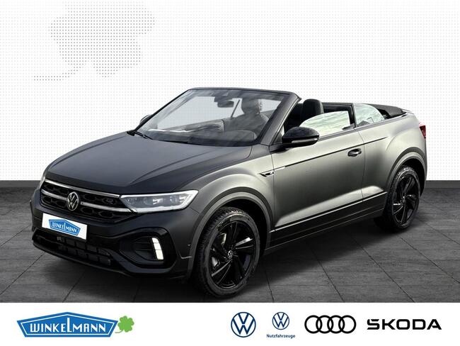 Volkswagen T-Roc Cabriolet Edition Black R Line DSG AHK IQ.Light NAVI SHZ ACC KAMERA - Bild 1