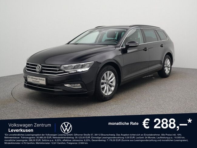 Volkswagen Passat Variant Business ab mtl. 298€¹ DSG NAVI AHK **MEHRFACH VERFÜGBAR** - Bild 1
