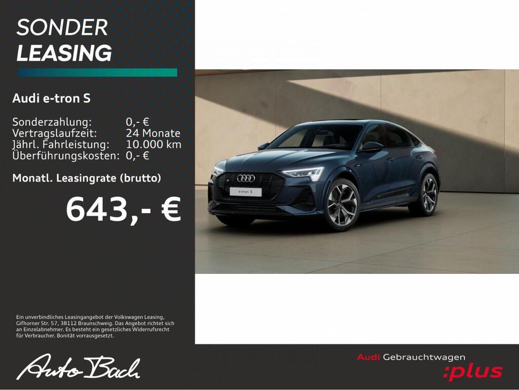 Audi e-tron für 643,00 € brutto leasen