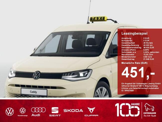 Volkswagen Caddy Taxi Maxi 7-Sitzer Motor: 2.0 l TDI EU6 SC - Bild 1