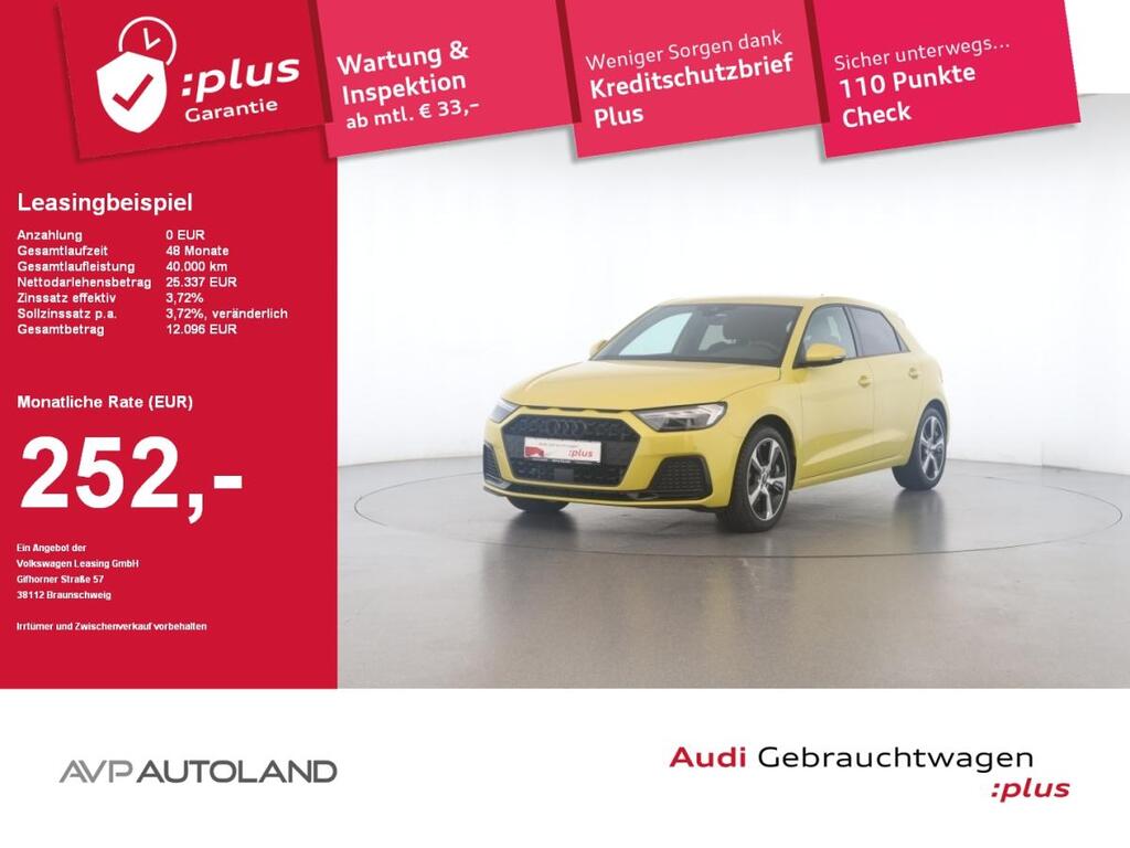 Audi A1 Sportback 30 TFSI S tronic S line 