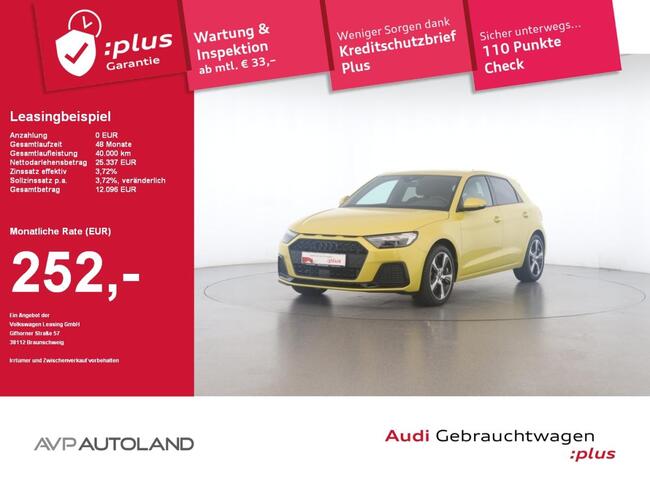 Audi A1 Sportback 30 TFSI S tronic S line | MMI NAVI+ - Bild 1