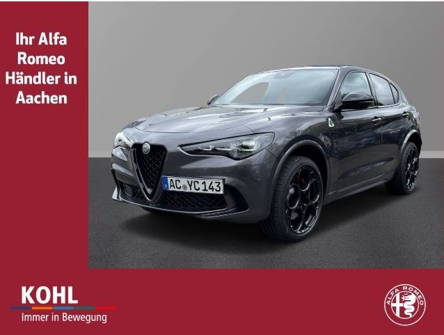 Alfa Romeo Stelvio Quadrifoglio Q4 2.9 V6 Bi-turbo 4x4 LED Leder Tech Paket *NUR FÜR GEWERBE* - Bild 1