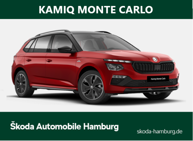 Skoda Kamiq Monte Carlo 1,5 TSI 110 kW 7-Gang automat. *EROBERUNGSPRÄMIE* - Bild 1