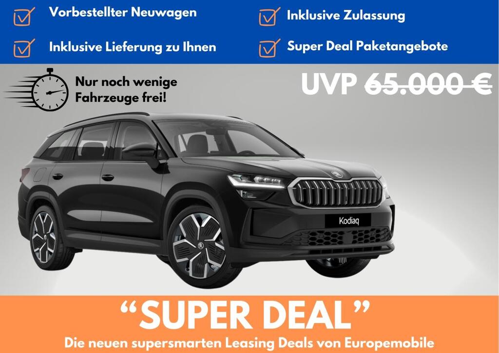 Skoda Kodiaq 2.0TDI 193PS 4x4 7 Gang DSG Sportline (UVP 65.000 €)