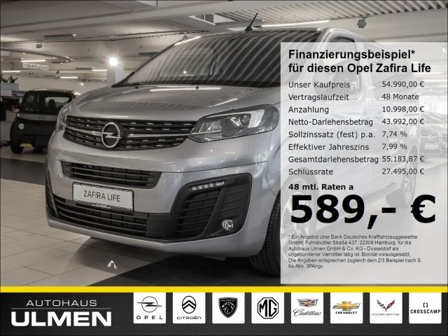 Opel Zafira Life Tourer M 2.0 D Automatik sofort verfügbar