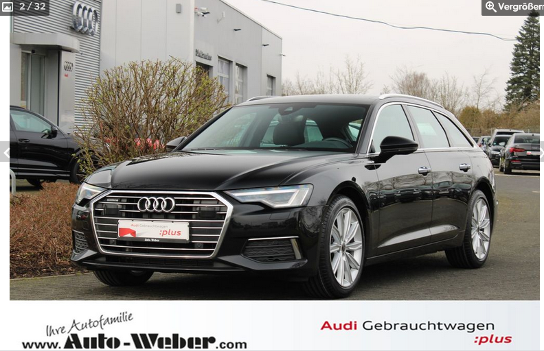 Audi A6 für 411,00 € brutto leasen