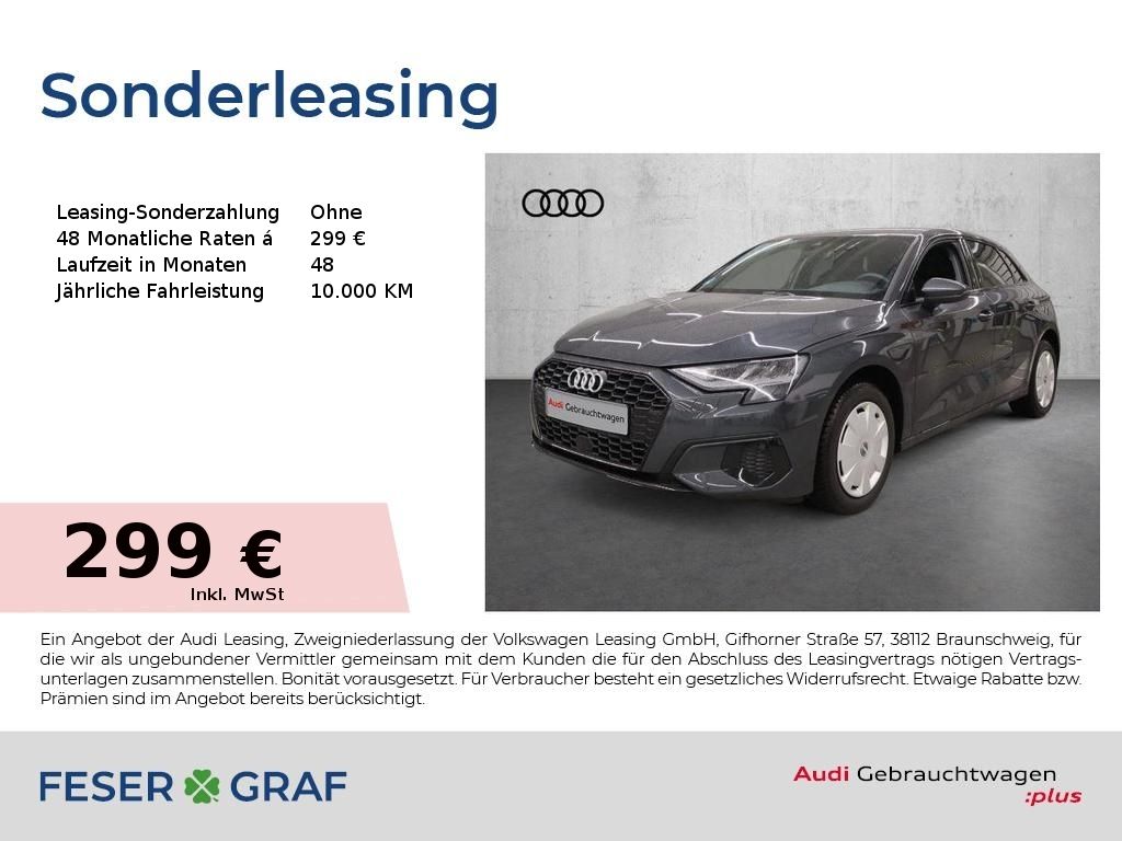 Audi A3 für 299,00 € brutto leasen