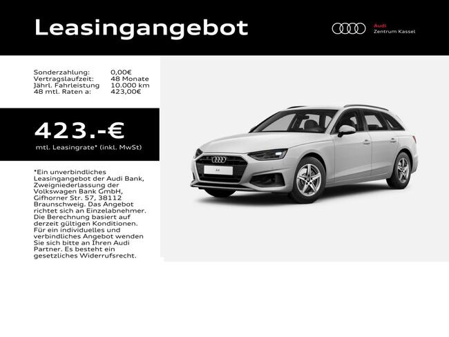 Audi A4 Avant 35 TFSI NEUBESTELLUNG - Bild 1